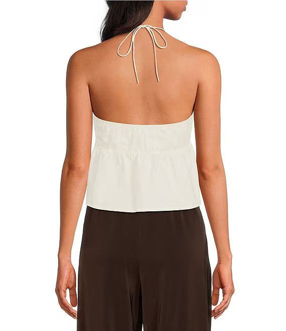 Holly Bead Detail Top