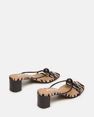 Remedy Zebra Block Heels