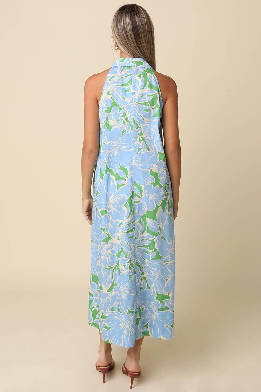 Ember Collar Maxi Dress