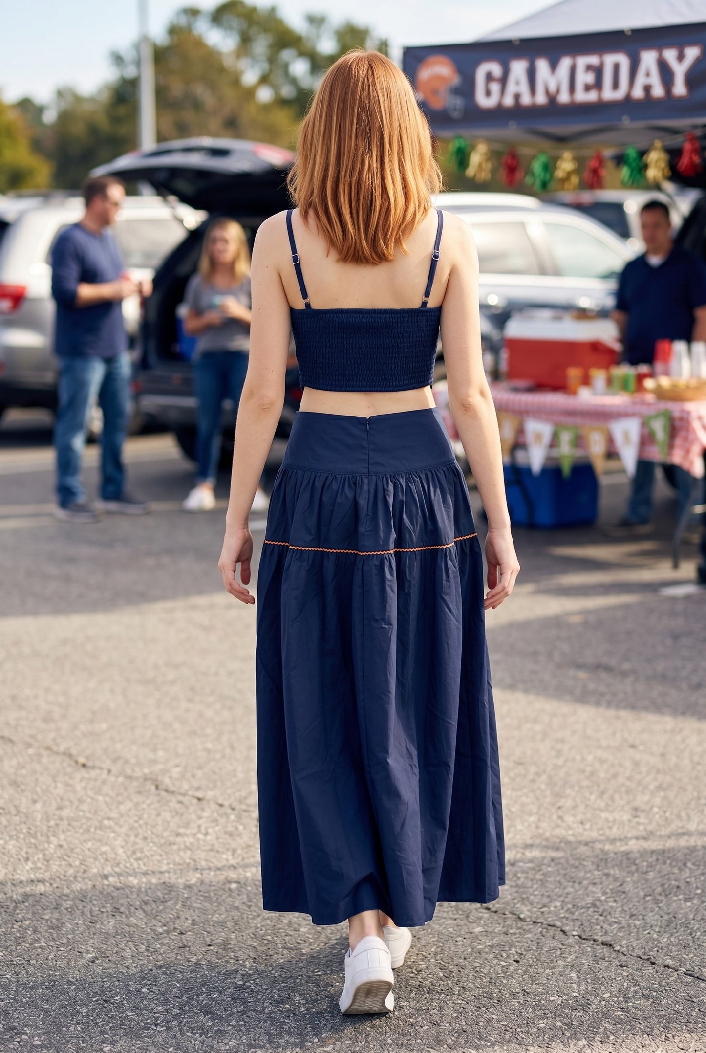 Lace Trimmed Top