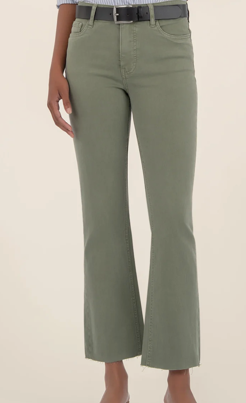 Kelsey High Rise Ankle Flare Jeans