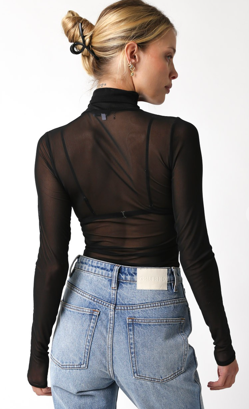 Ivy Mesh Top