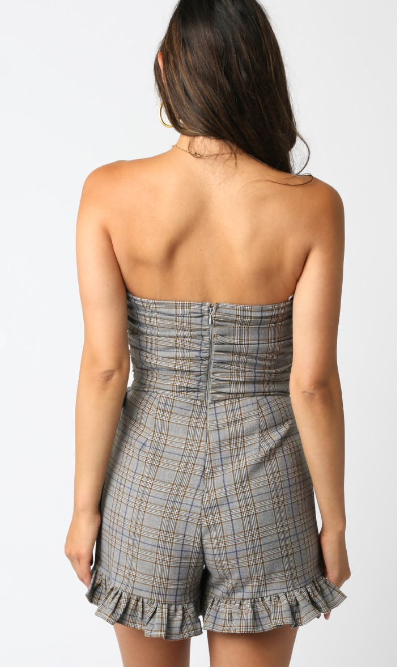 Skye Ruffled Romper