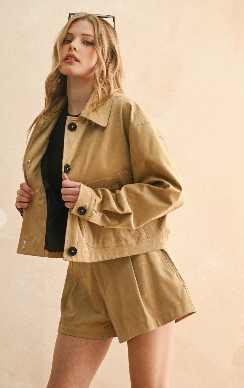 Suede Jacket