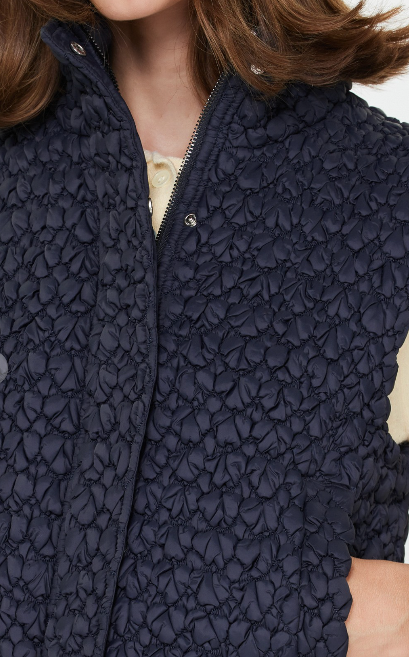 Cropped Quilting Vest