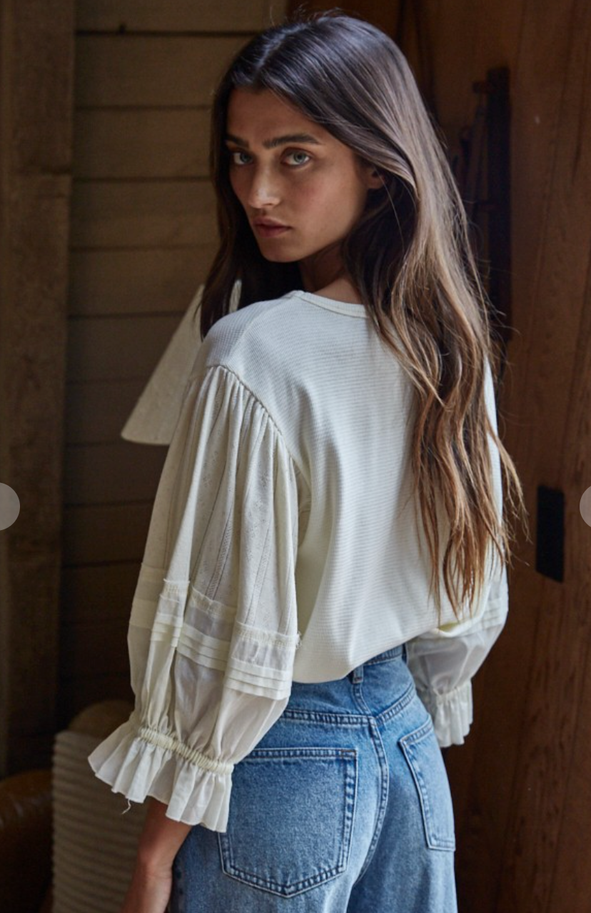 Robbie Puff Sleeve Top