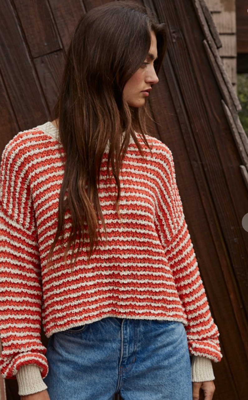 Simone Striped Sweater