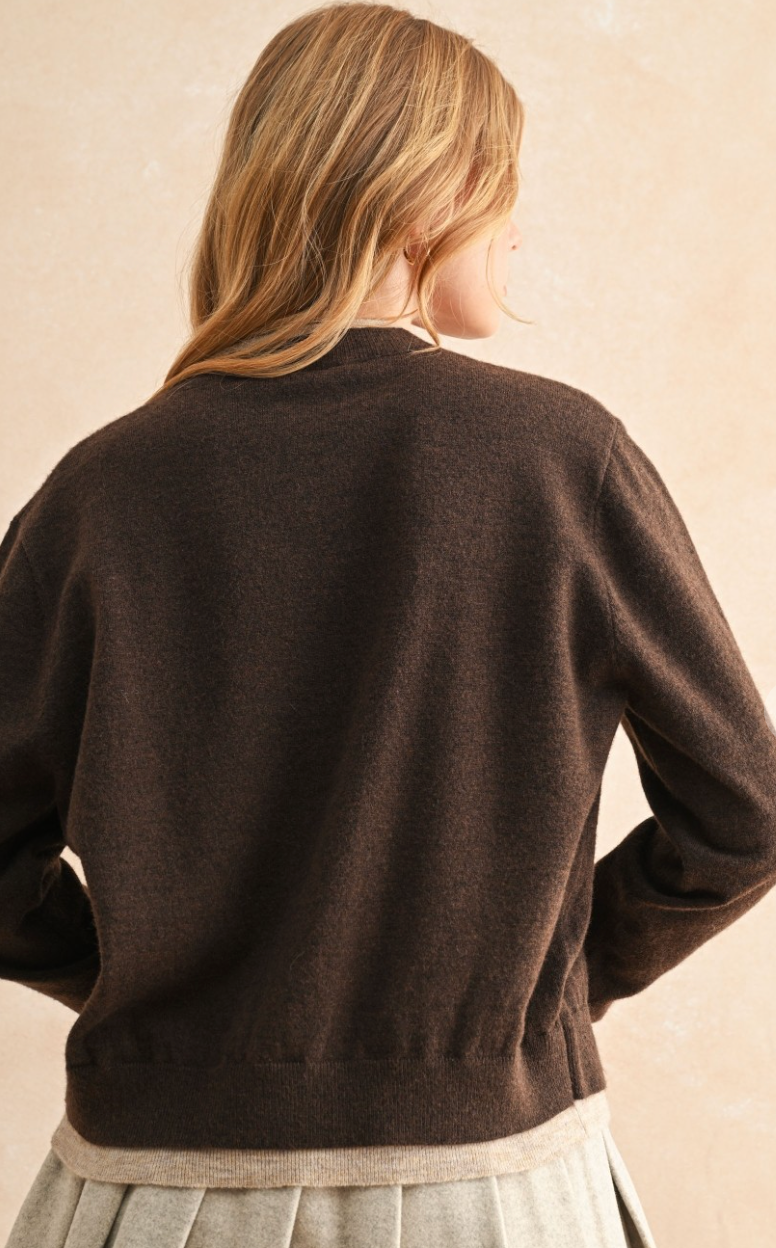 Color Contrast Cardigan