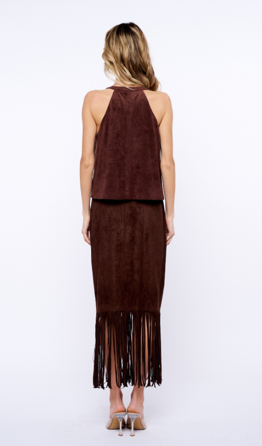 Harbor Suede Tank Top