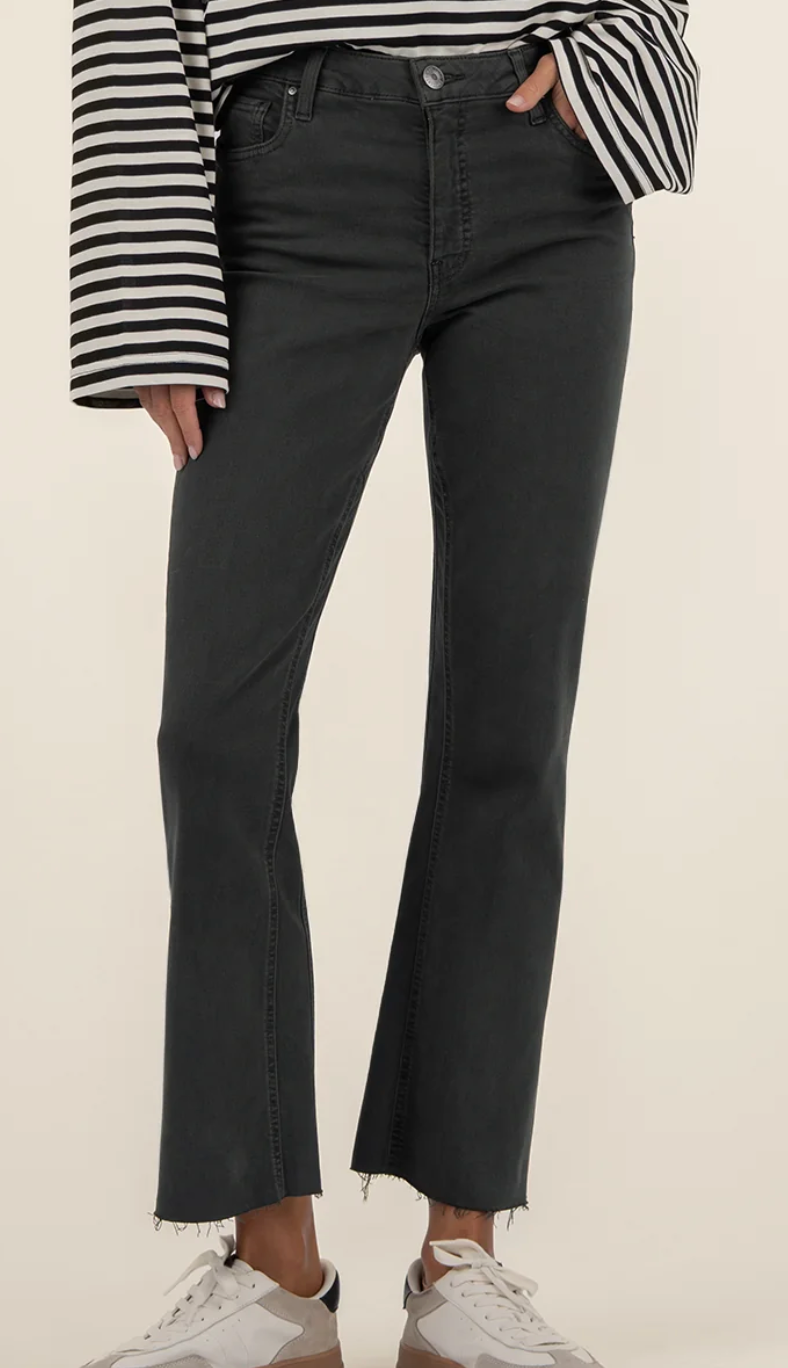 Kelsey High Rise Ankle Flare Jeans