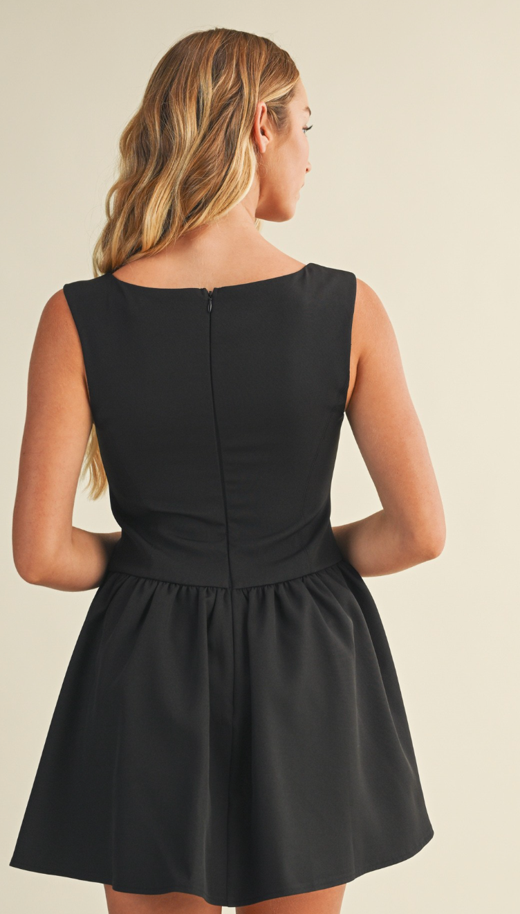 Square Neck Corset Dress