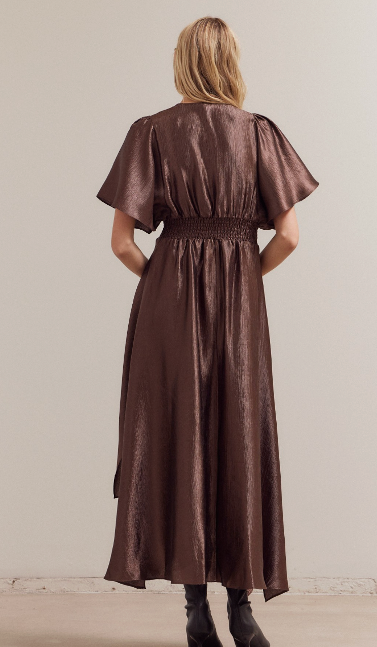Satin Maxi Dress