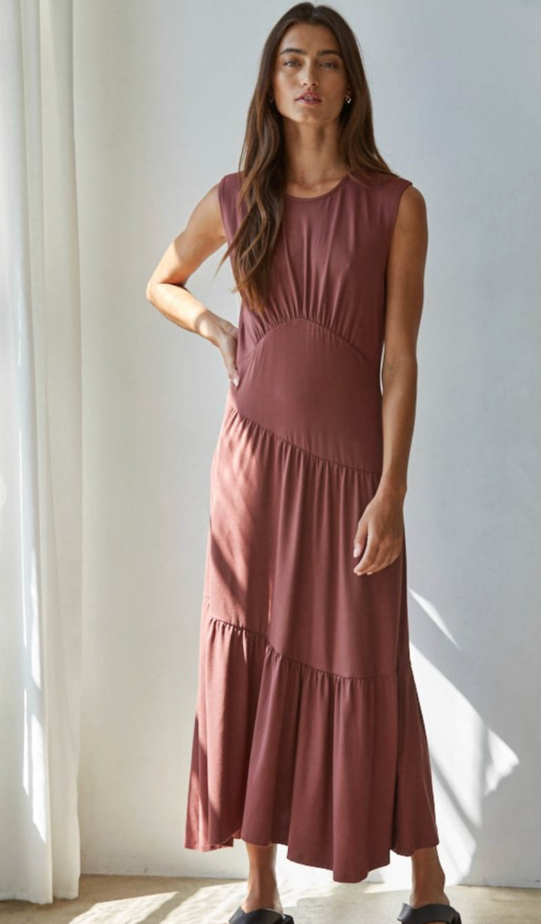Solene Tiered Dress