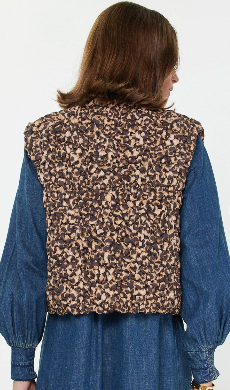 Cropped Quilting Vest