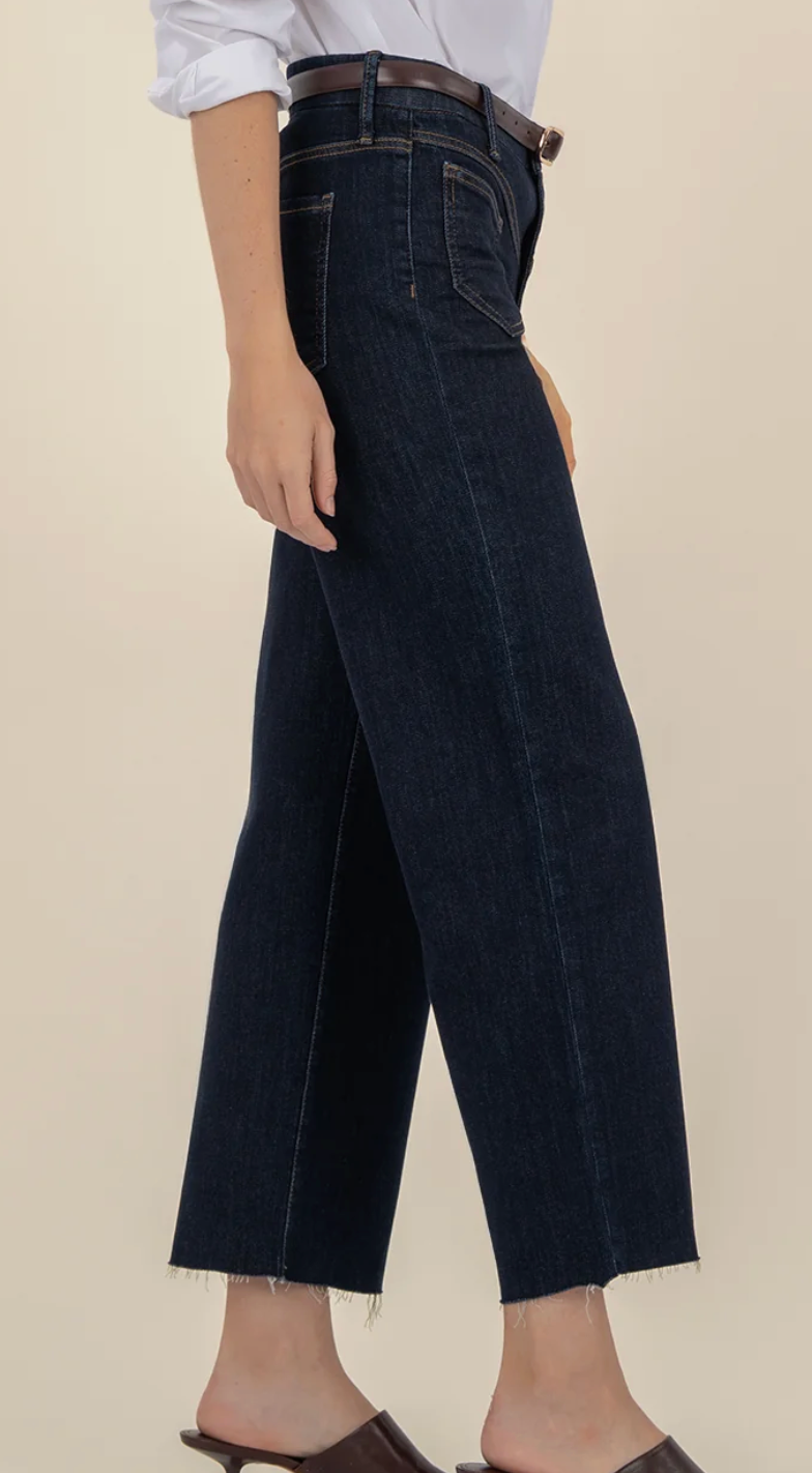 Charlotte High Rise Wide Leg Jean