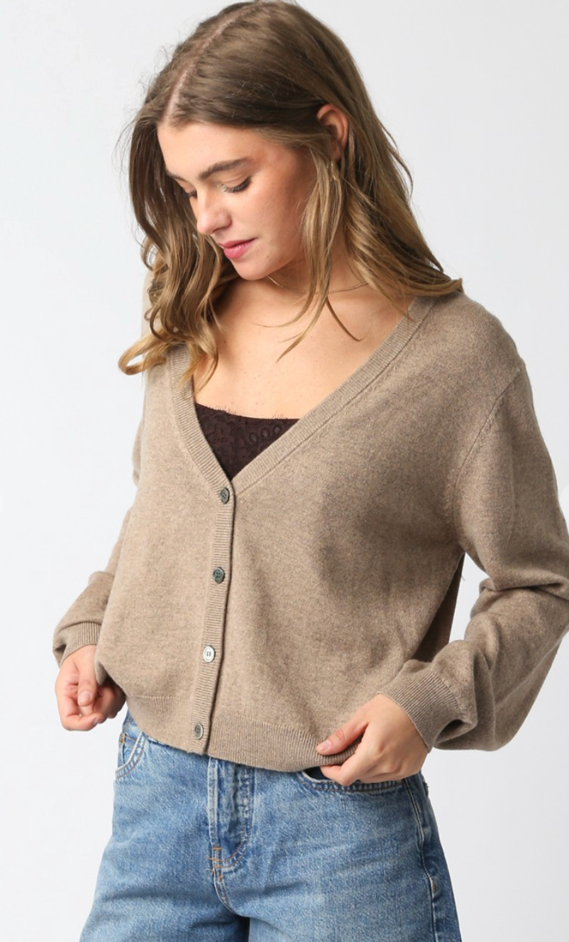 Nora Knit Button Up Top