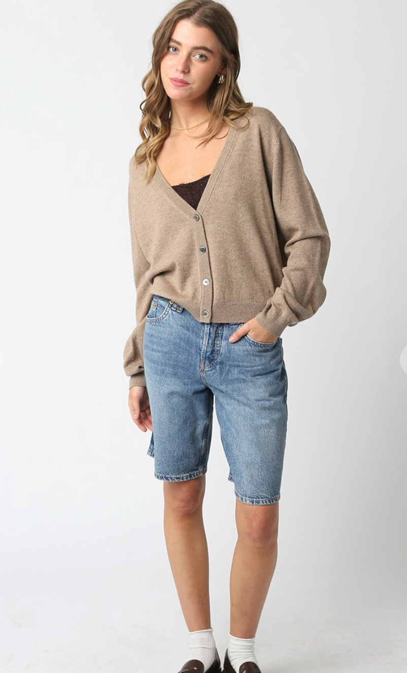 Nora Knit Button Up Top