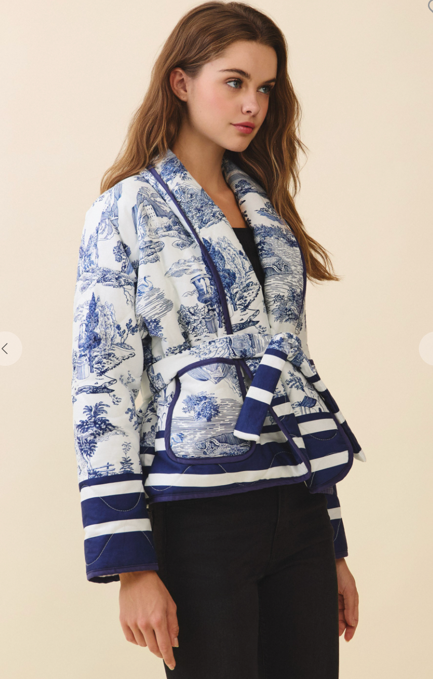 Toile Quilted Jacket