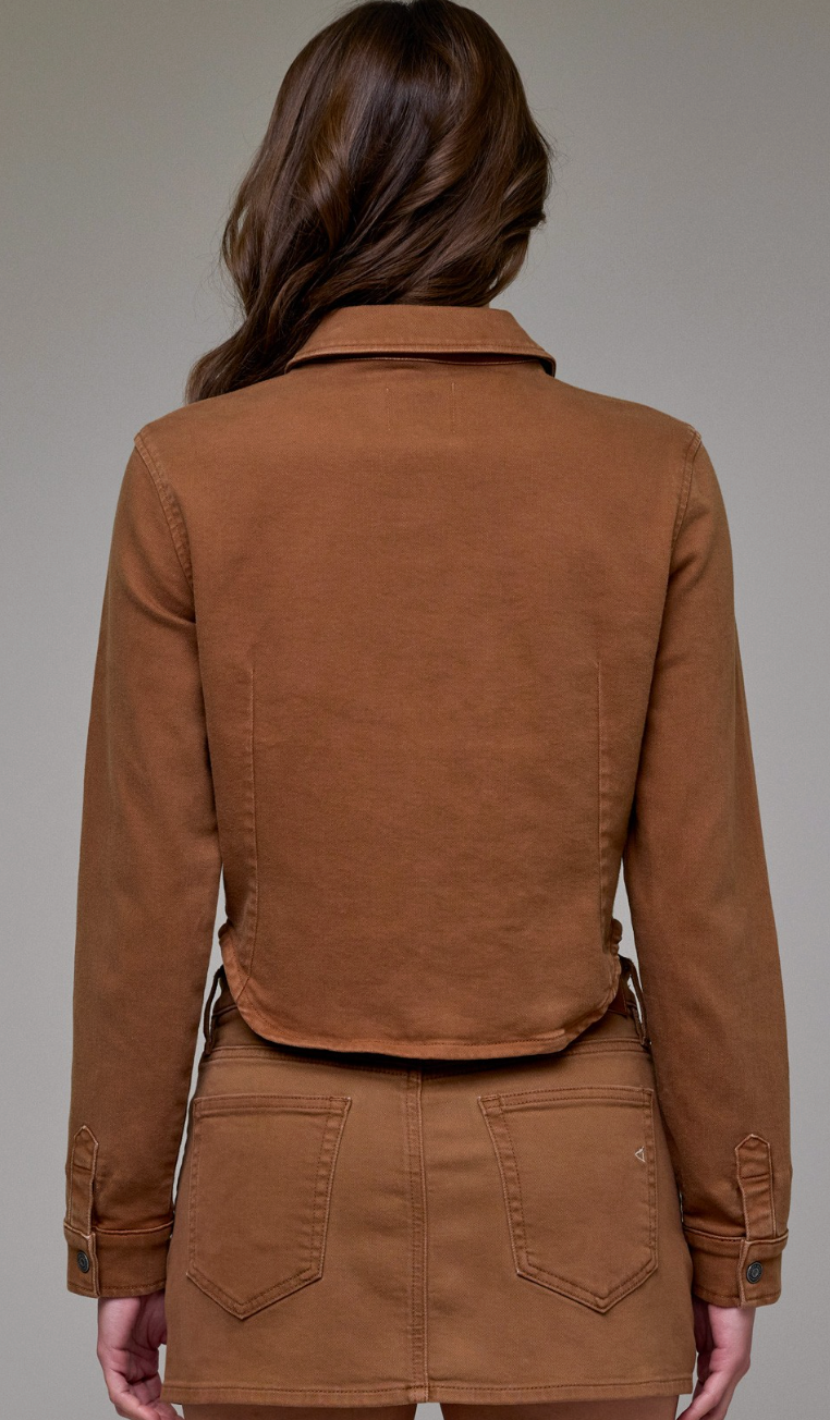 Tapered Button Up Shirt