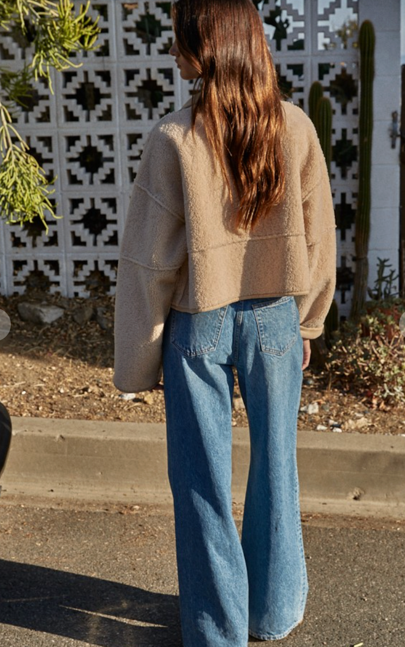 Alpine Turtleneck Bomber Jacket