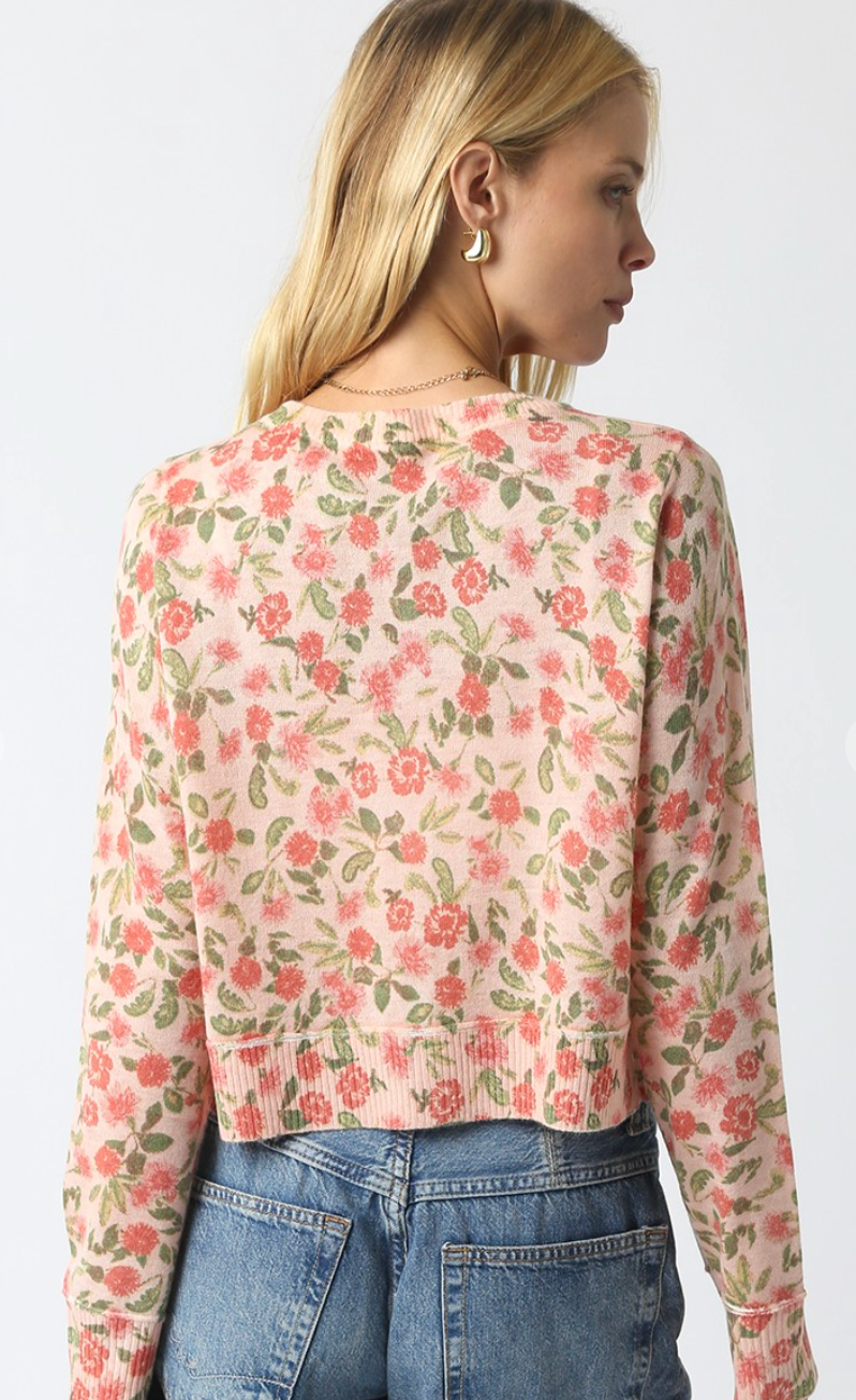 Hallie Floral Knit Top