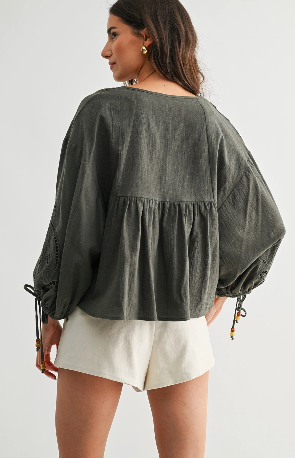 Boho Breeze Embroidered Blouse