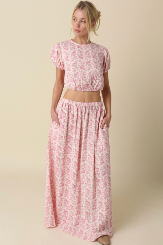 Mayra Floral Skirt