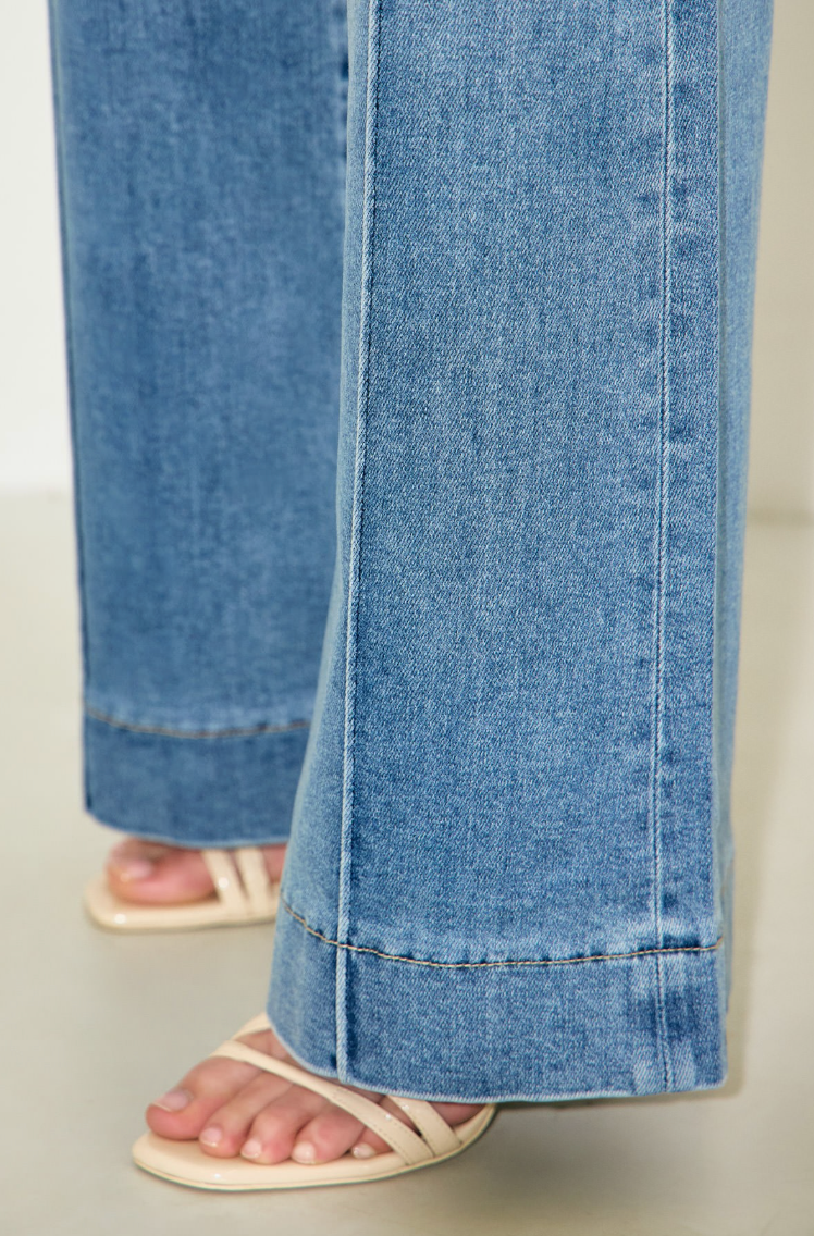 Comfort Flare With Pintuck Detail