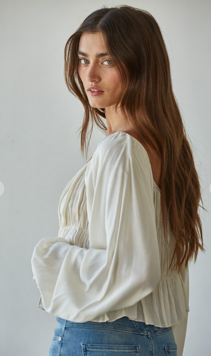 Florence Smocked Top