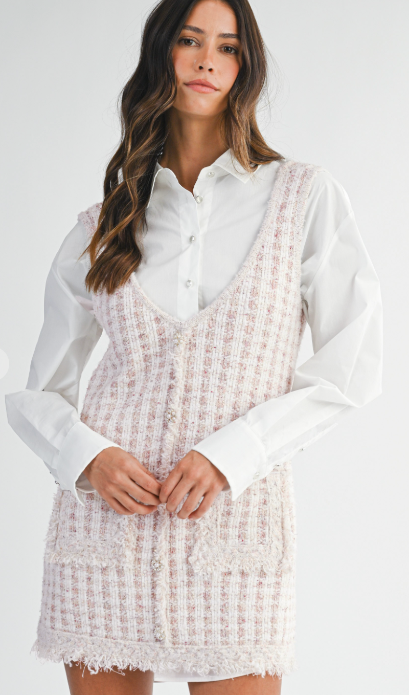 Tweed Mini Dress
