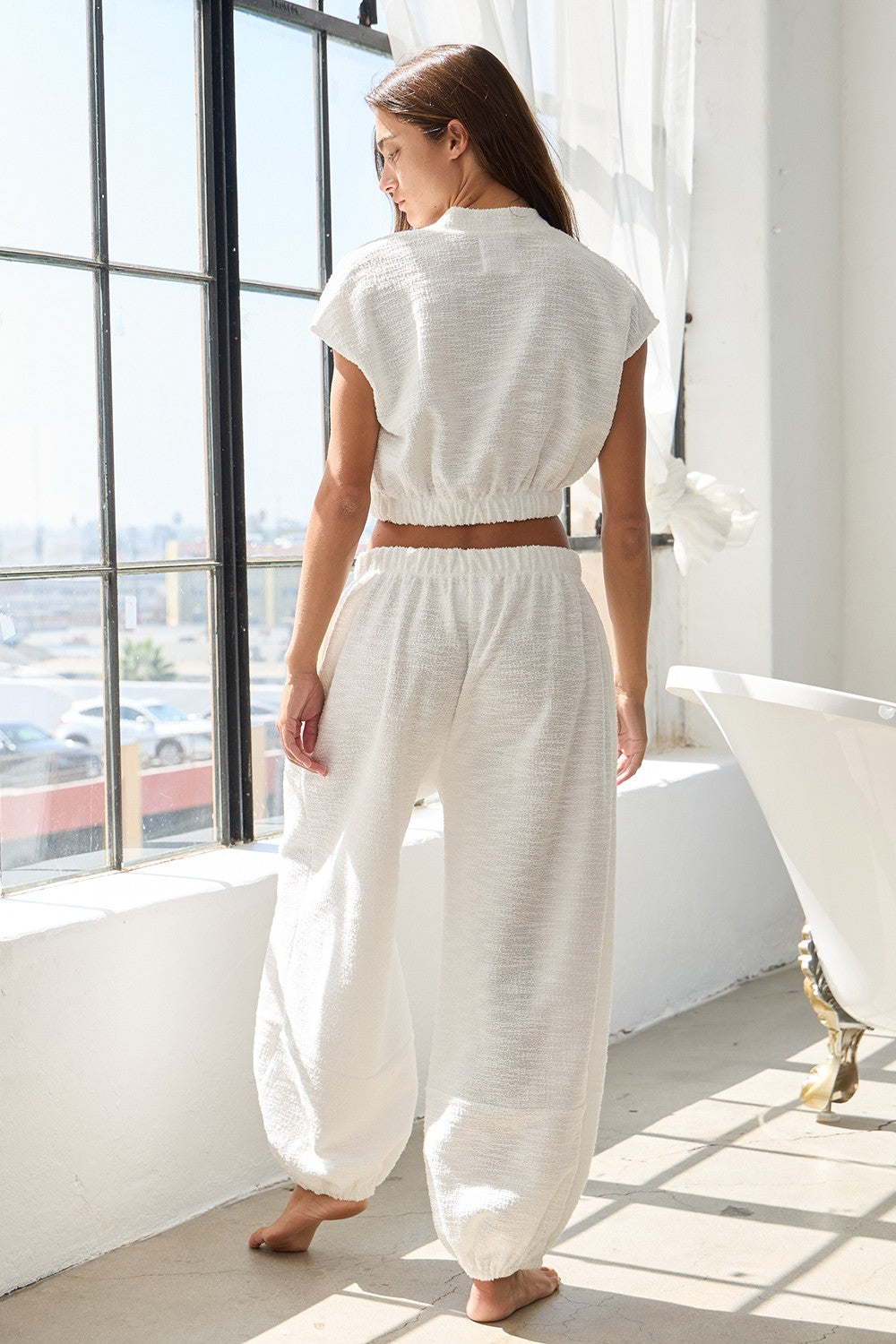 Boucle Solid Fabric Set (Top)