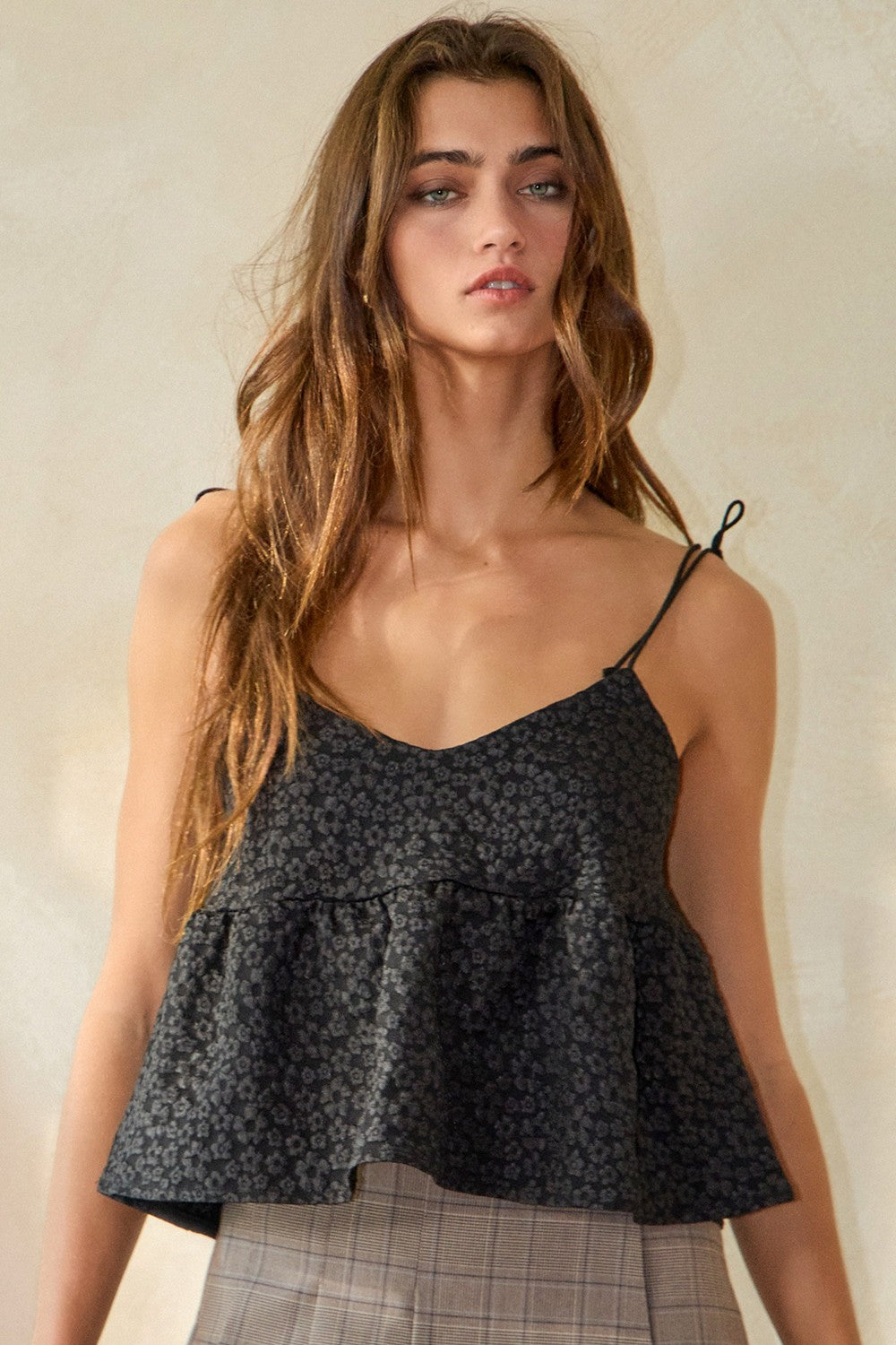 Floral Babydoll Tank