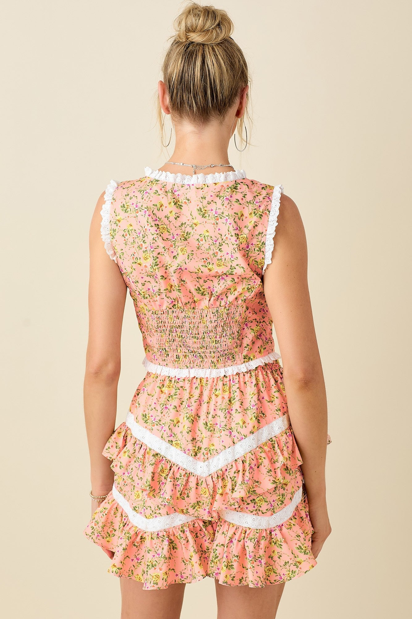 Lace Detail Corset Top