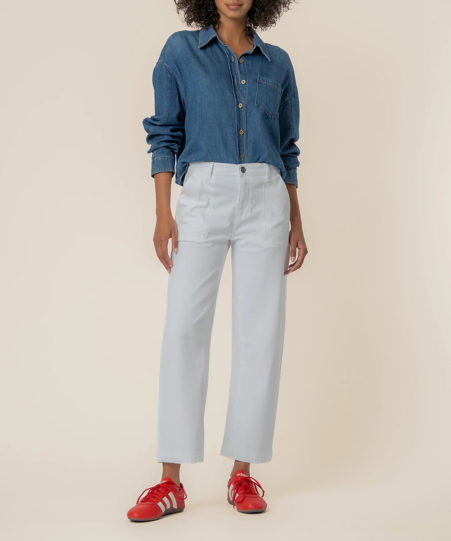 Ashton High Rise Wide Leg Barrel