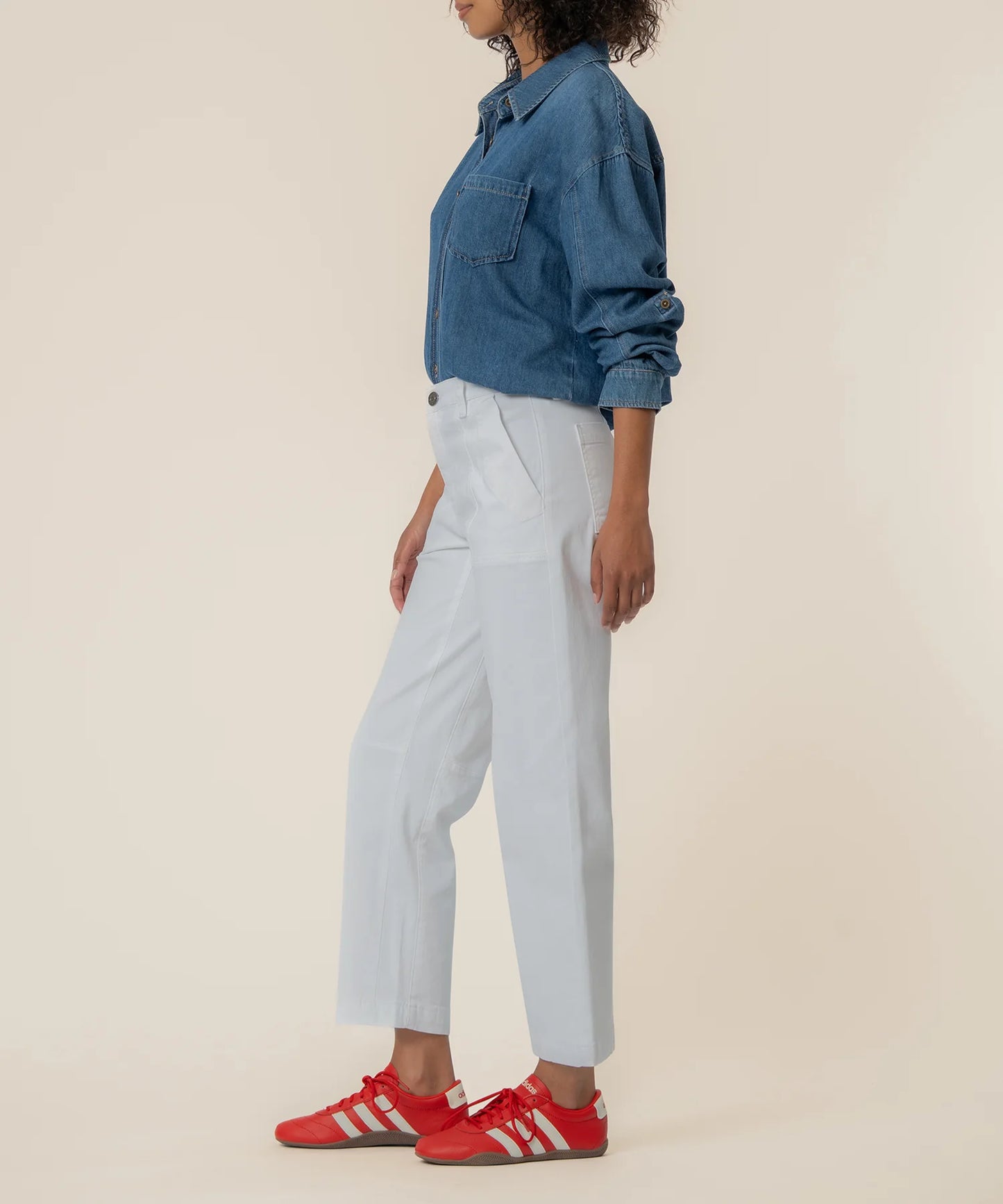 Ashton High Rise Wide Leg Barrel