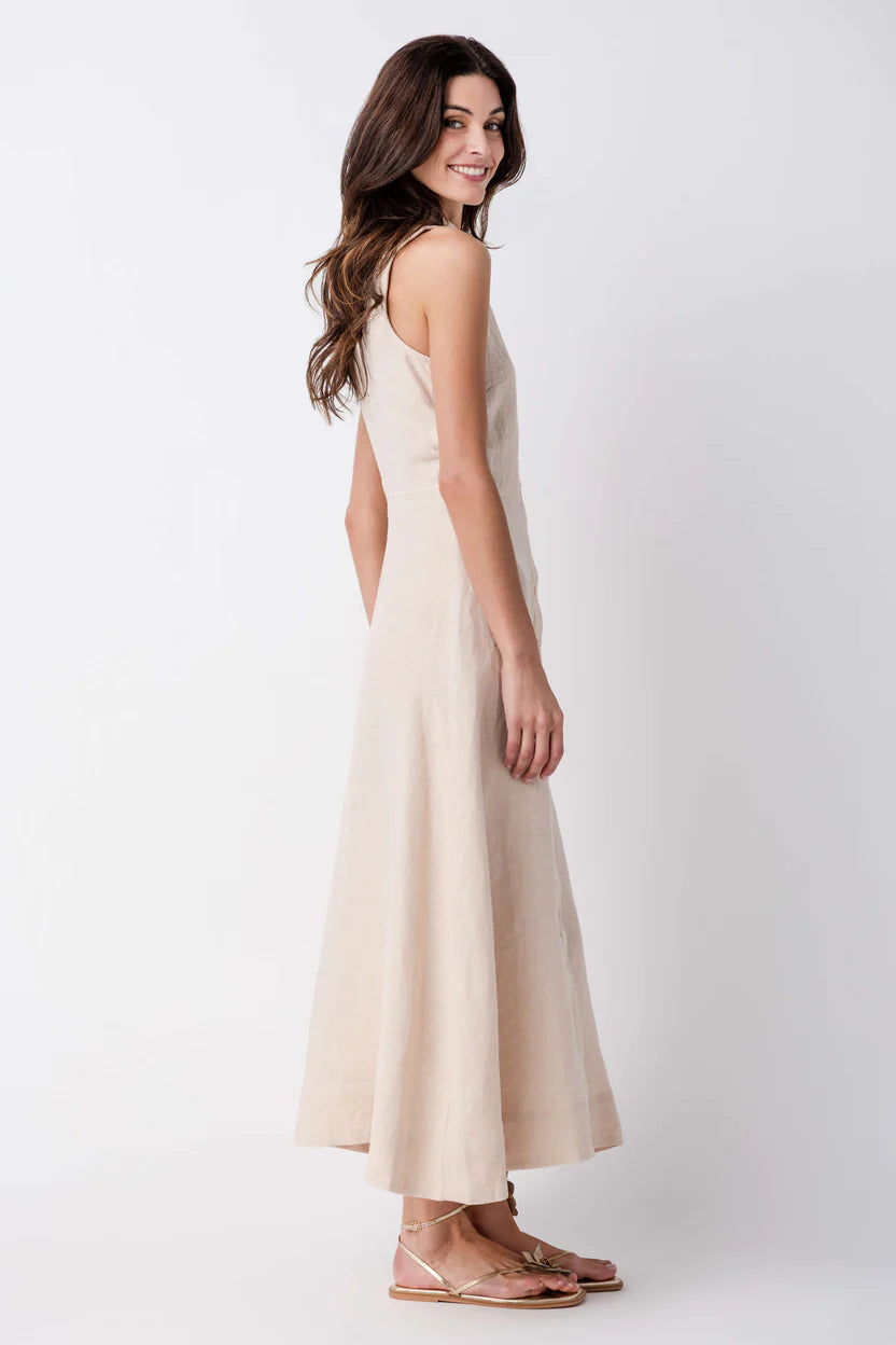 Aimme Linen Maxi Dress