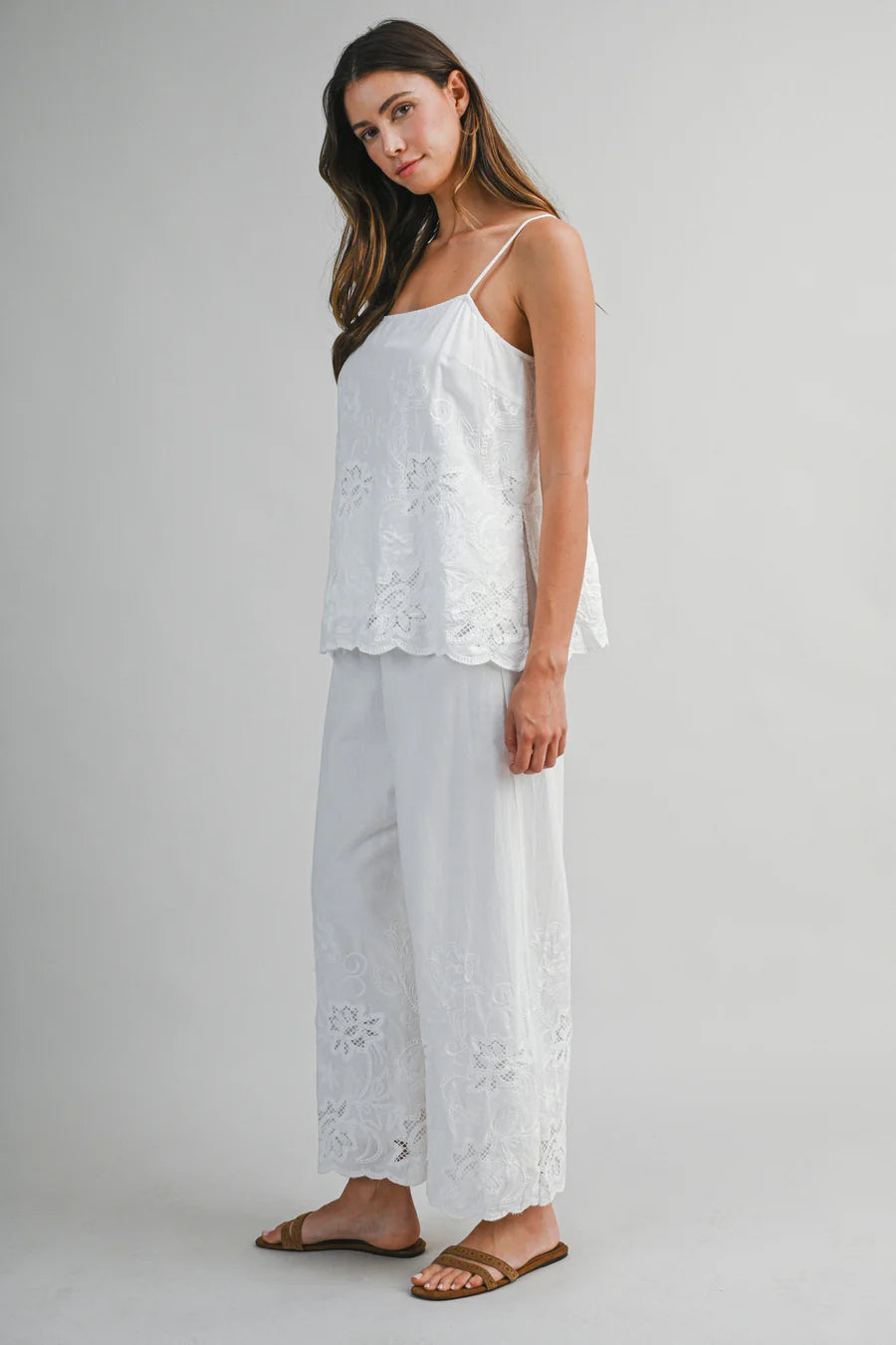 Embroidery Pants