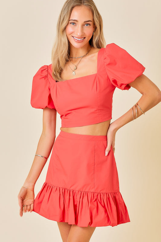 Strawberry Set- Skirt