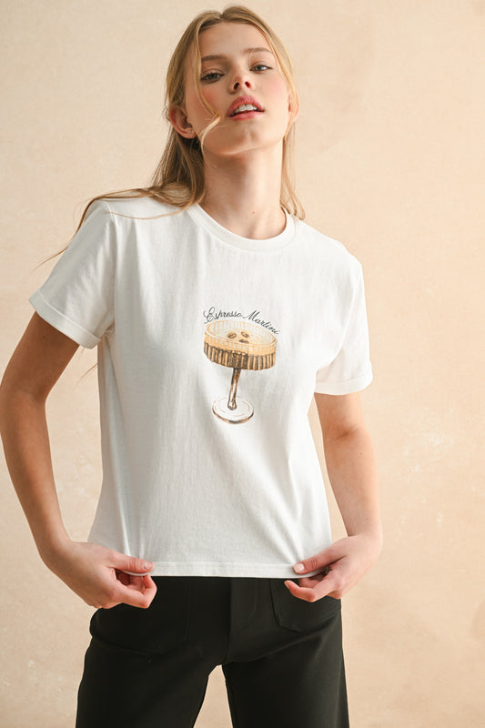 Cocktail Printed T-Shirt