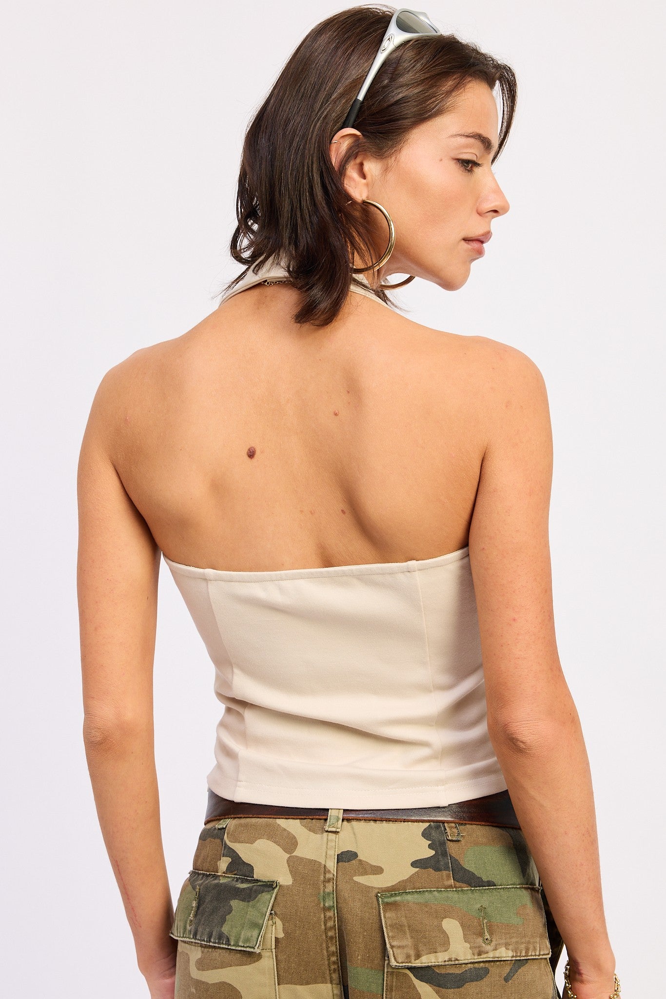 Cutout Knit Top