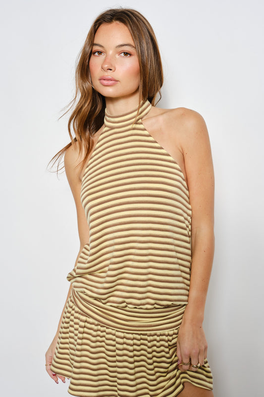 Indigo Mini Dress