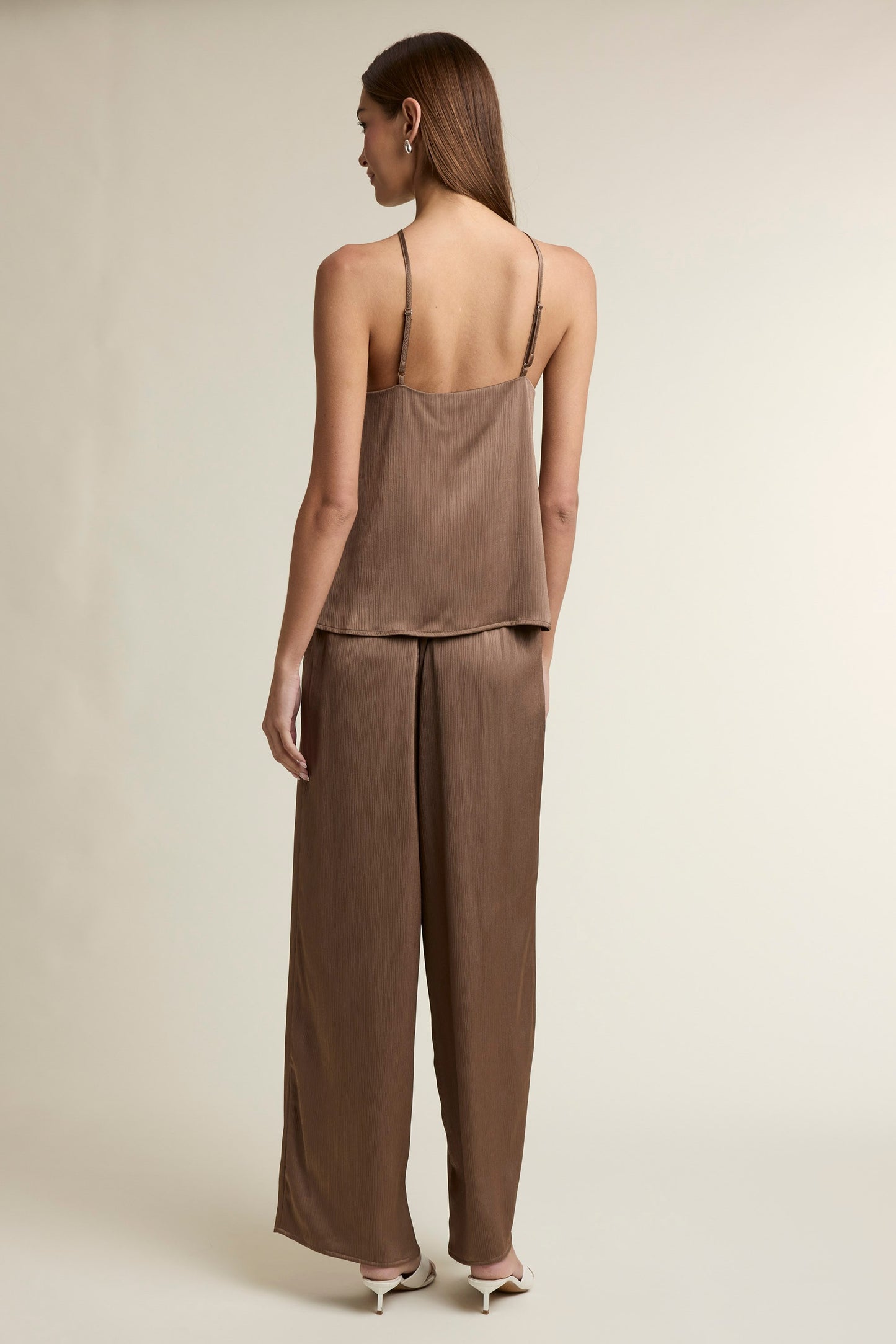 Textured Halter Cami Top