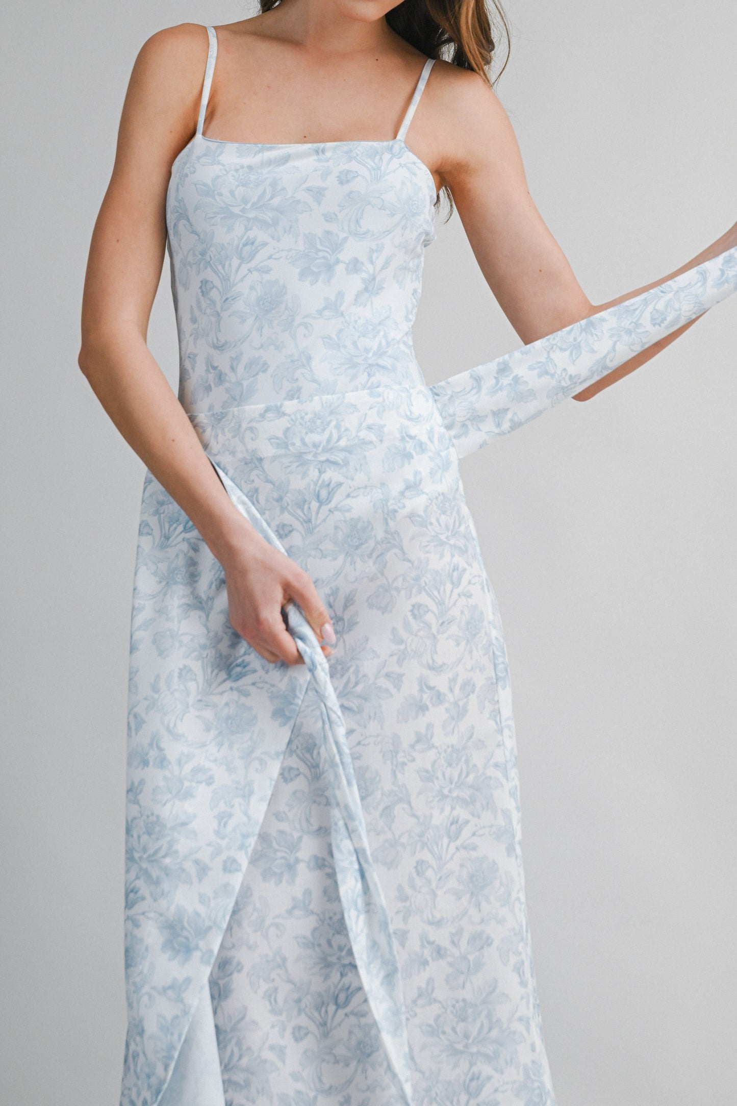 Floral Printed Cover Up Skirt