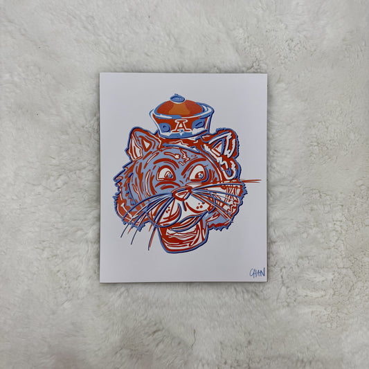 Aubie Print