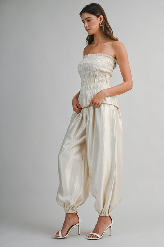Smocking Balloon Pants