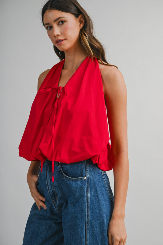 Bubble Halter Top