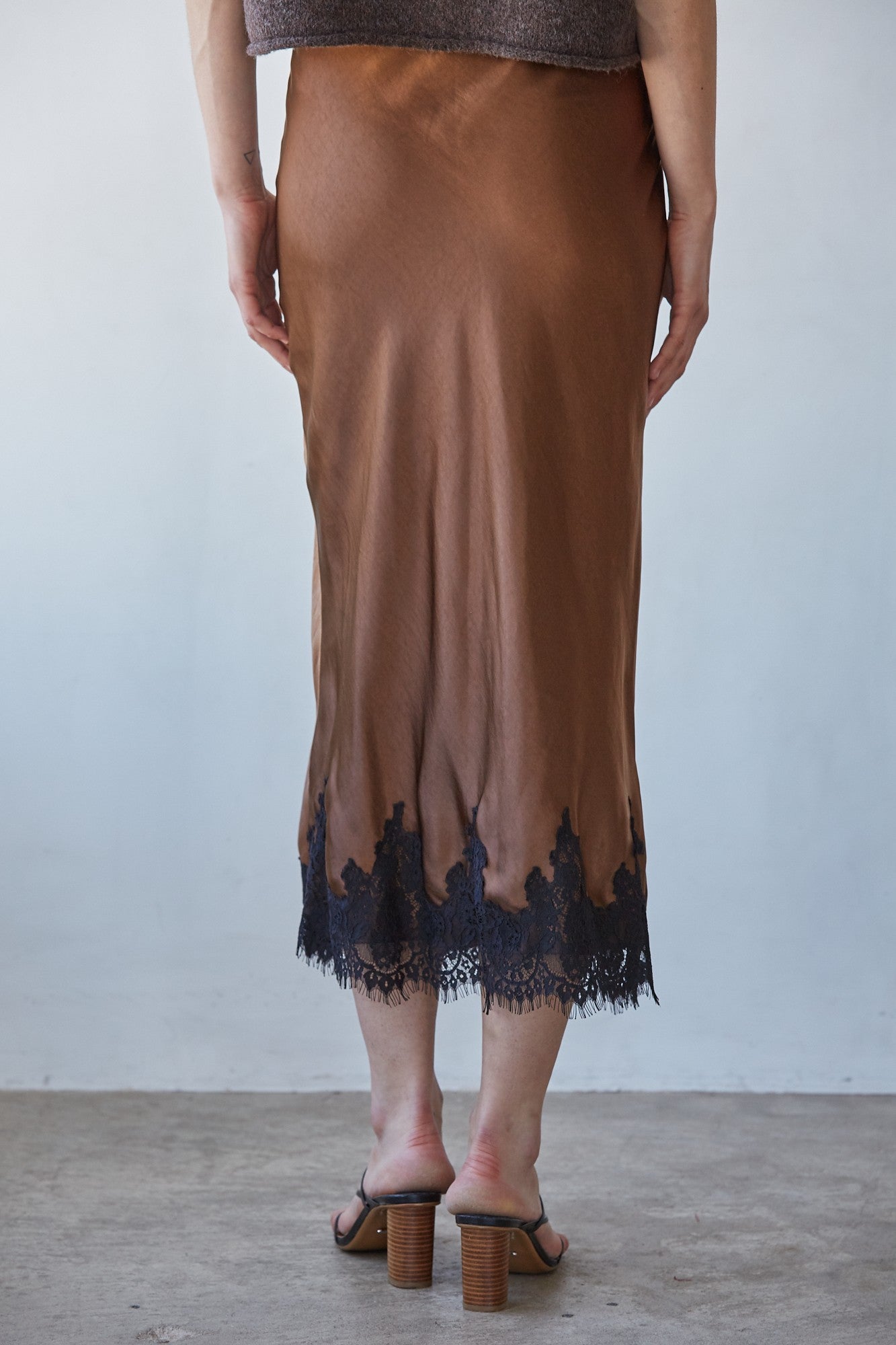 Matisse Lace Trim Skirt