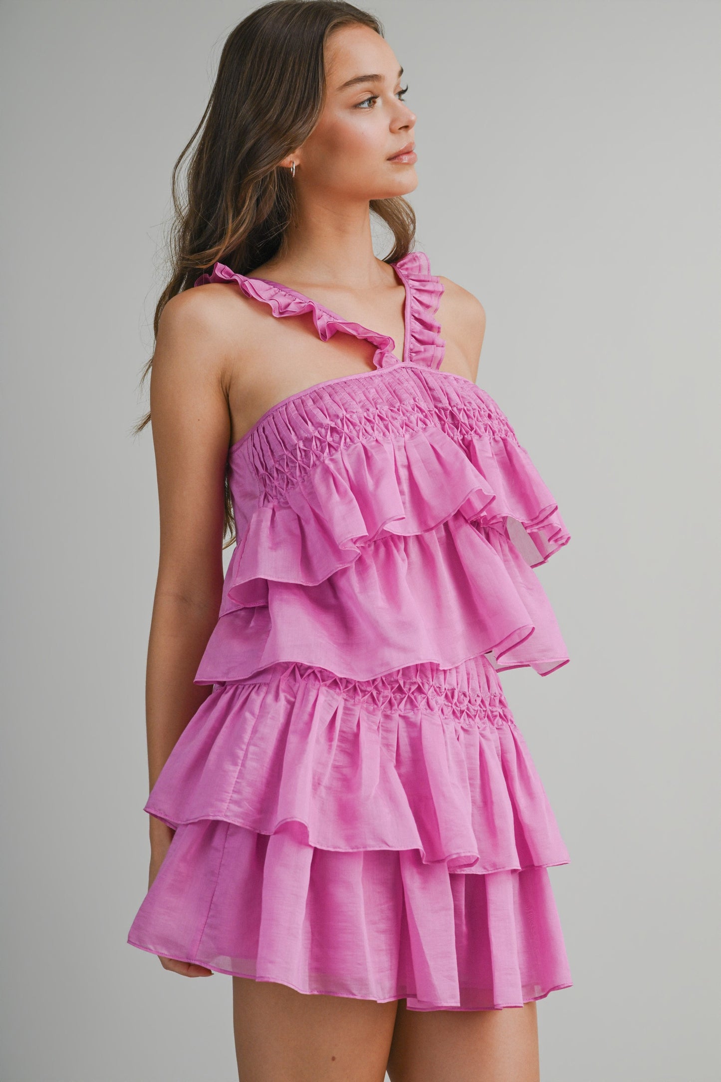 Ruffle Trim Skirt