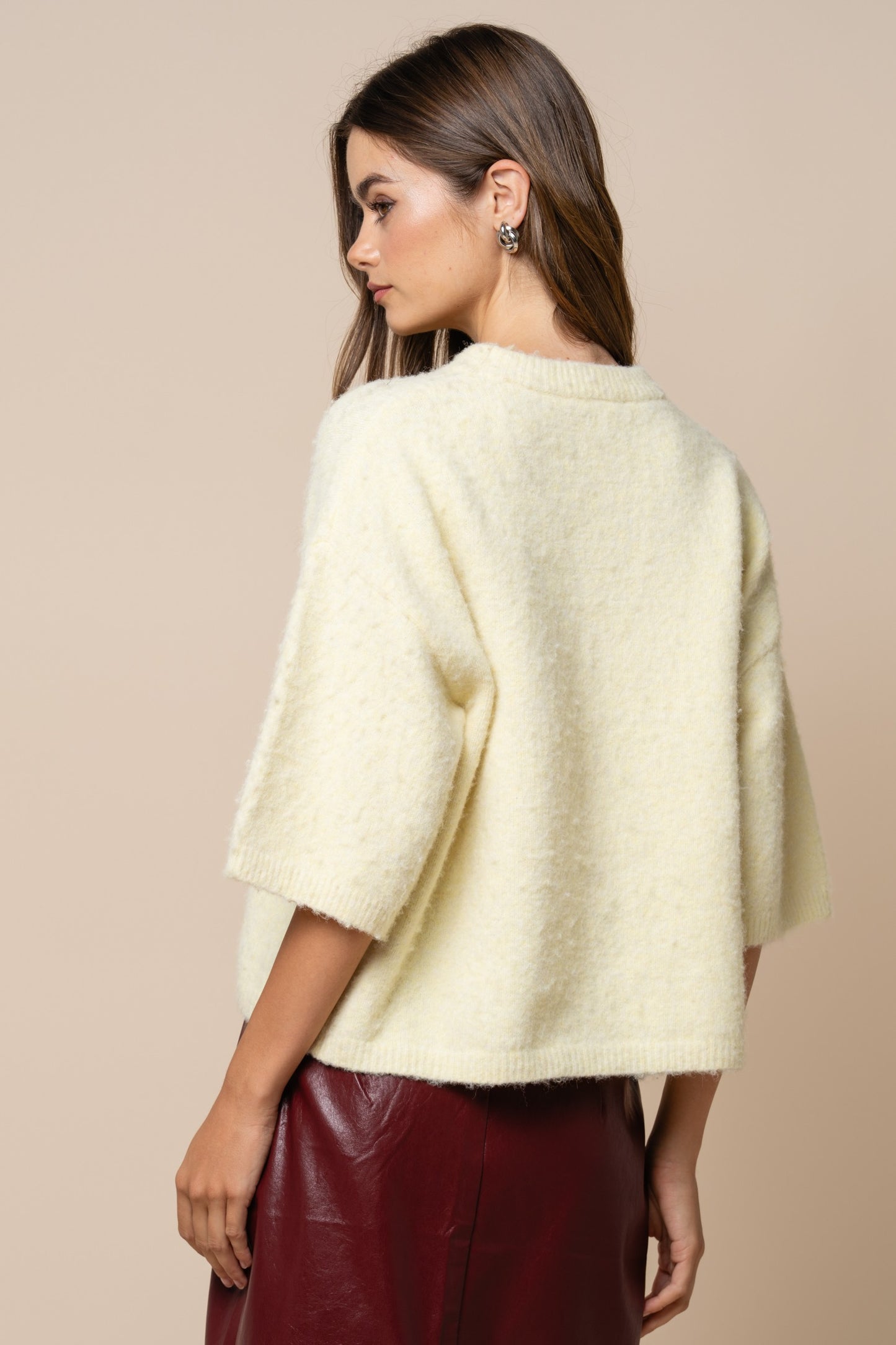 Sweater Sleeve Top