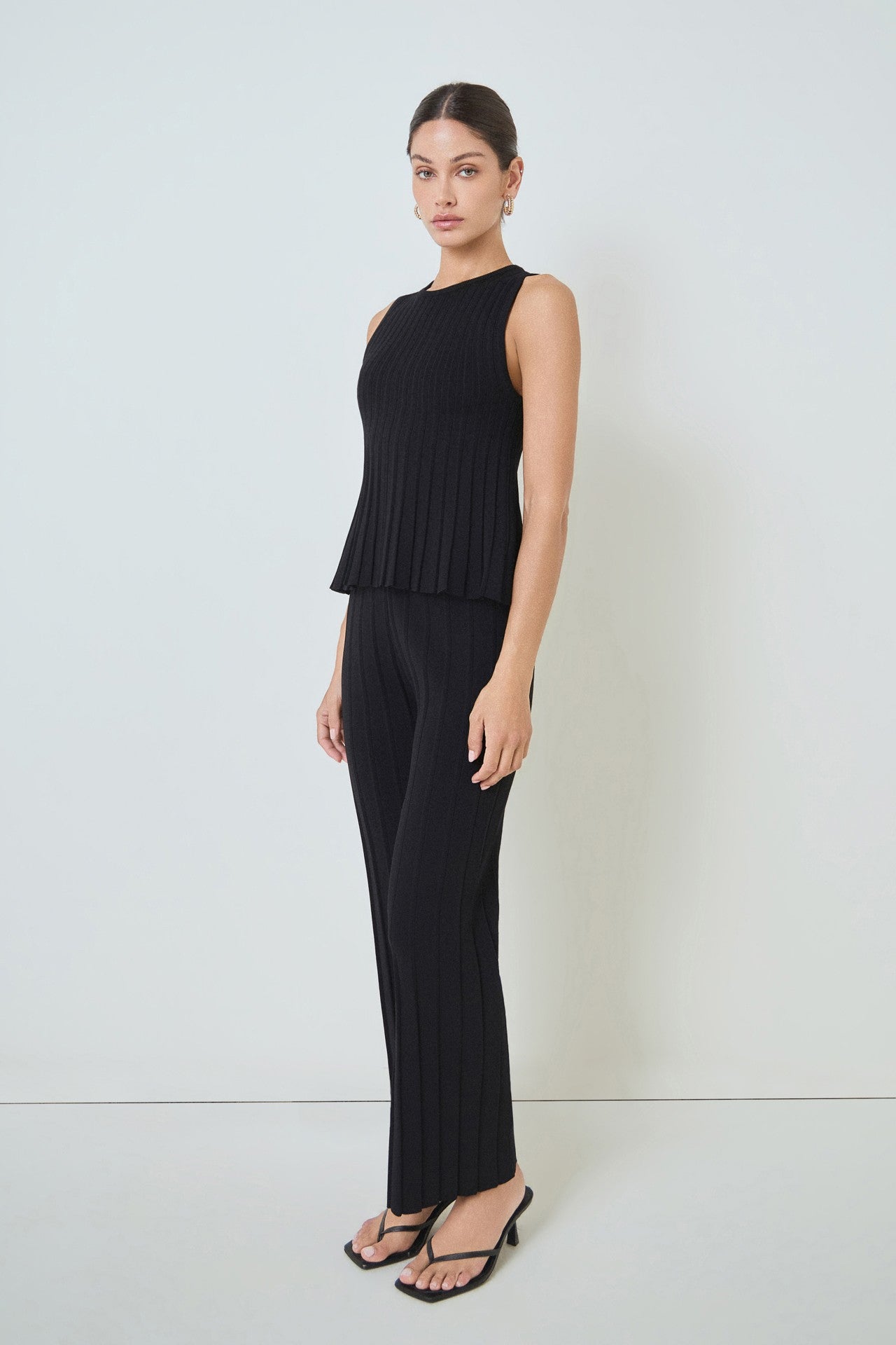 Sleeveless Knit Top